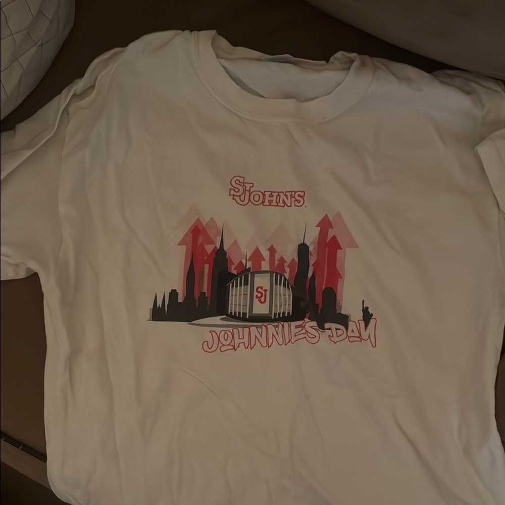 St. John Kids White Graphic T-Shirt